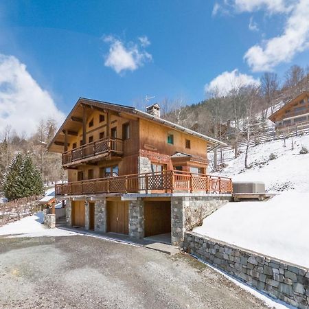 Chalet Himalaya , 10 Person Chalet With 5 Ensuite Bedrooms And Outdoor Jacuzzi In Meribel Centre Eksteriør bilde