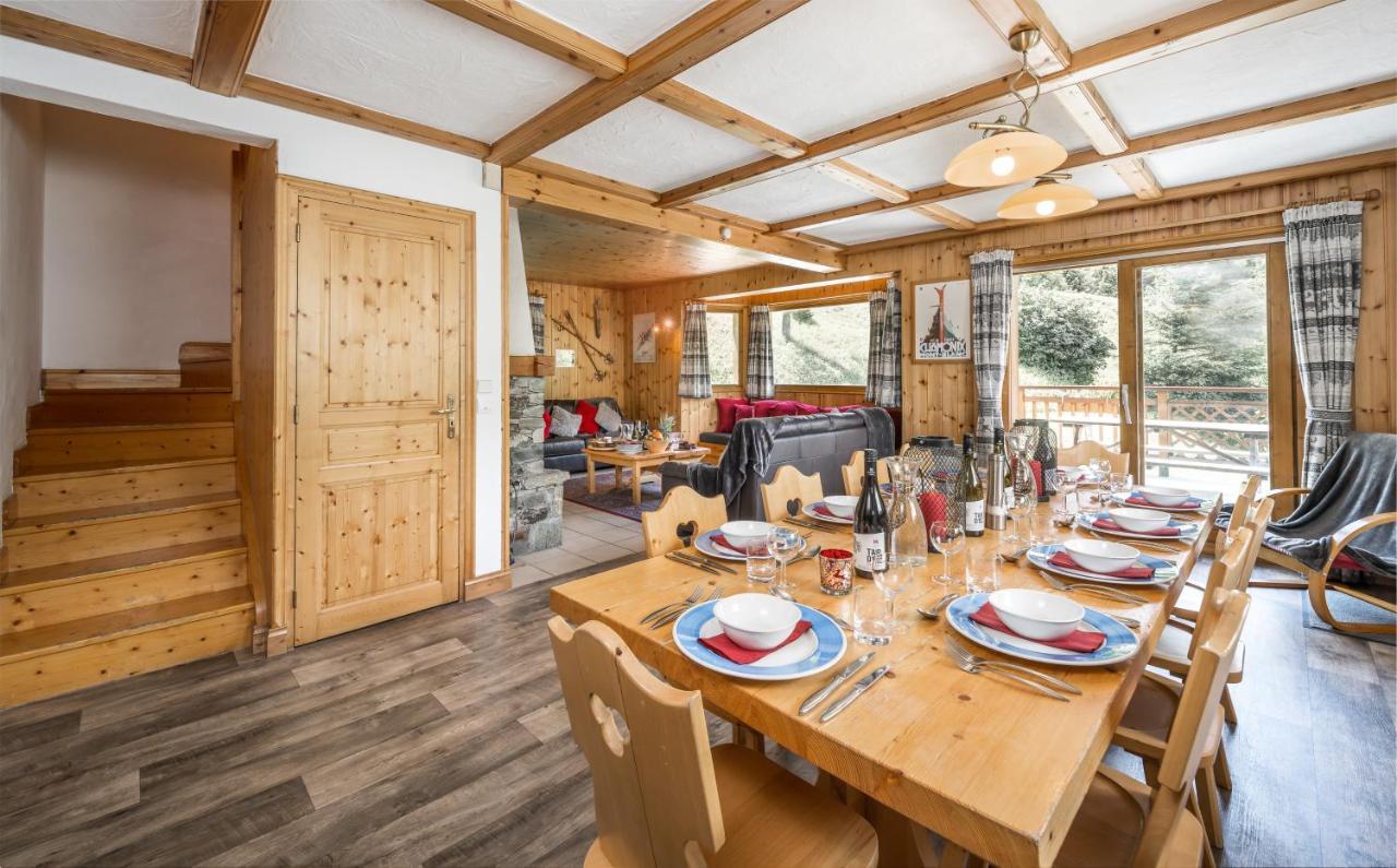 Chalet Himalaya , 10 Person Chalet With 5 Ensuite Bedrooms And Outdoor Jacuzzi In Meribel Centre Eksteriør bilde