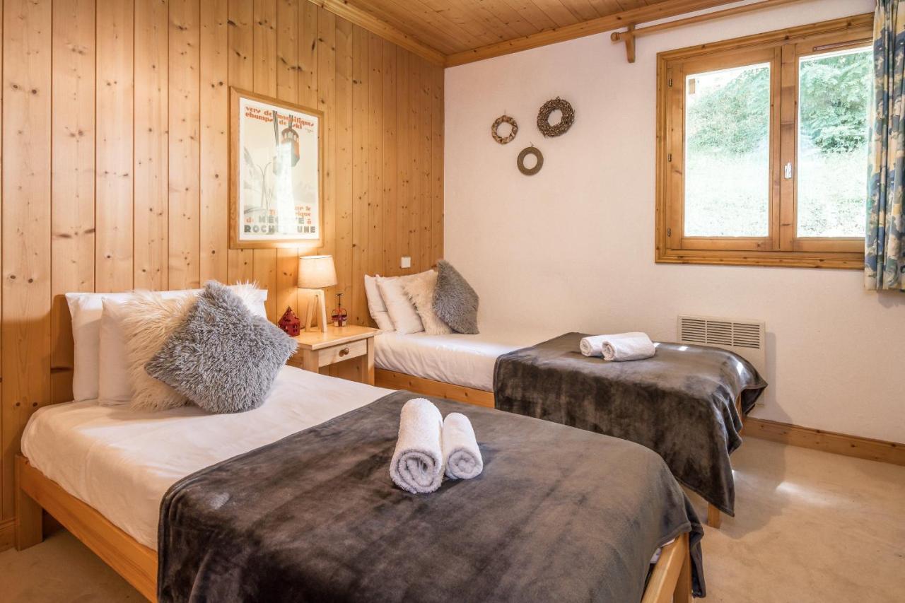 Chalet Himalaya , 10 Person Chalet With 5 Ensuite Bedrooms And Outdoor Jacuzzi In Meribel Centre Eksteriør bilde
